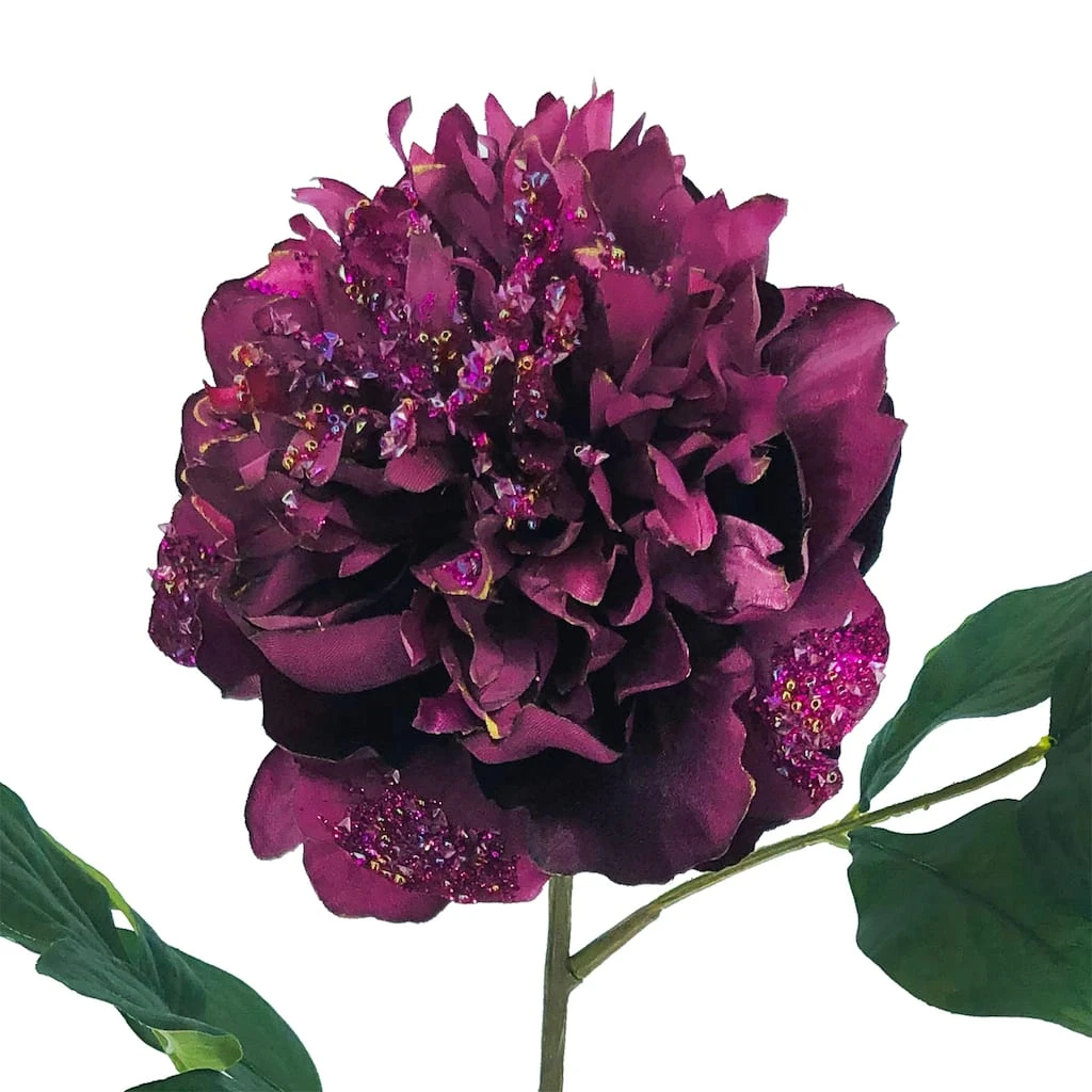 Deals ✨ Sparkly Purple Peony Stem by Ashland® 🔥 4 Deals ✨ Sparkly Purple Peony Stem by Ashland® 🔥 - Image 2
