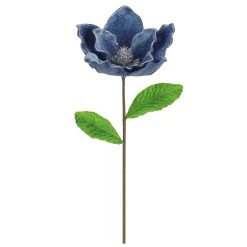 Best Pirce ✔️ Dark Blue Velvet Magnolia Stem by Ashland® 🔔