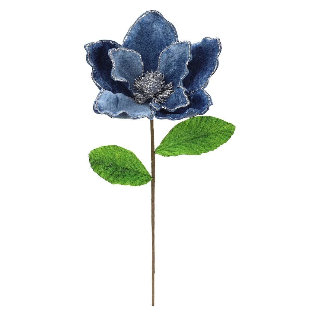 Best Pirce ✔️ Dark Blue Velvet Magnolia Stem by Ashland® 🔔 4 Best Pirce ✔️ Dark Blue Velvet Magnolia Stem by Ashland® 🔔 - Image 2