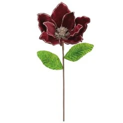 Top 10 ⭐ Burgundy Magnolia Velvet Christmas Stem by Ashland® 🧨 -Ashland Shop 10701040 2