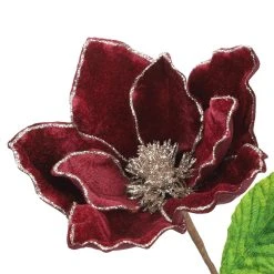 Top 10 ⭐ Burgundy Magnolia Velvet Christmas Stem by Ashland® 🧨 -Ashland Shop 10701040 3
