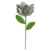 Best Pirce 🛒 Glittery Gray Velvet Magnolia Stem by Ashland® 🧨 -Ashland Shop 10701041 1
