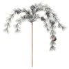 Budget 😍 Flocked Hanging Pine & Pinecone Stem by Ashland® 🎉 -Ashland Shop 10701068