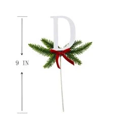 Coupon 🔥 Christmas Pine Sprig Letter D Pick by Ashland® ❤️ -Ashland Shop 10701101 3