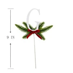 Promo 🔥 Christmas Pine Sprig Letter G Pick by Ashland® ⭐ -Ashland Shop 10701107 3