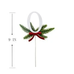 Promo 👍 Christmas Pine Sprig Letter O Pick by Ashland® 🎁 -Ashland Shop 10701130 3