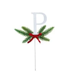 Wholesale ⭐ Christmas Pine Sprig Letter P Pick by Ashland® 💯