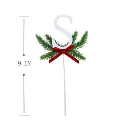 Cheapest 👍 Christmas Pine Sprig Letter S Pick by Ashland® ✔️ -Ashland Shop 10701138 3