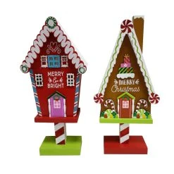 Best Pirce ✨ Assorted 11'' Wooden House Tabletop ❄ Christmas Sign by Ashland® ✔️