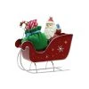 New 👏 9.5" Santa on Sleigh Decoration by Ashland® 🤩 -Ashland Shop 10701168 1