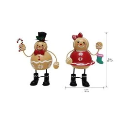 Deals 🎁 Assorted 8.8" Gingerbread Tabletop Bobble Figure by Ashland® 😀 -Ashland Shop 10701169 3