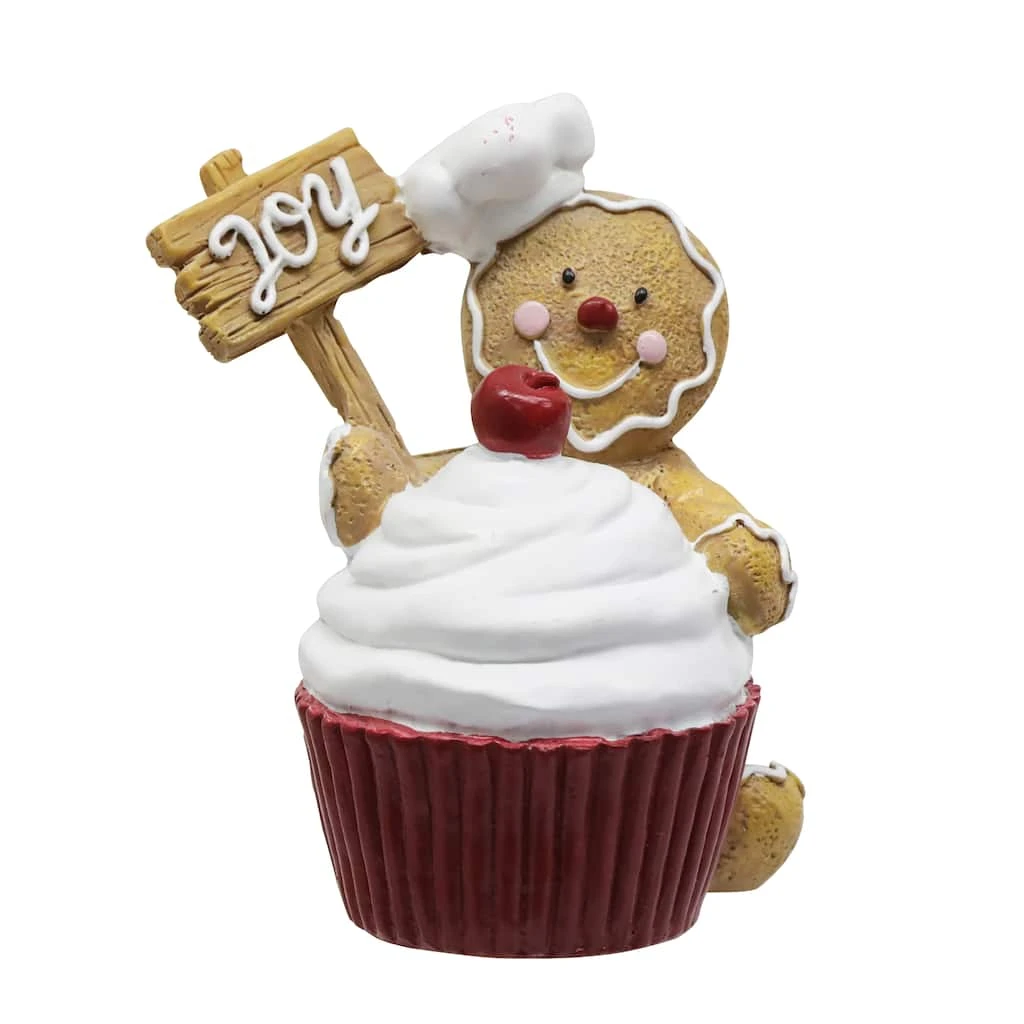 Outlet ❤️ Assorted 4.6" Gingerbread Man Cupcake Decoration by Ashland® ❤️ 5 Outlet ❤️ Assorted 4.6" Gingerbread Man Cupcake Decoration by Ashland® ❤️ - Image 3