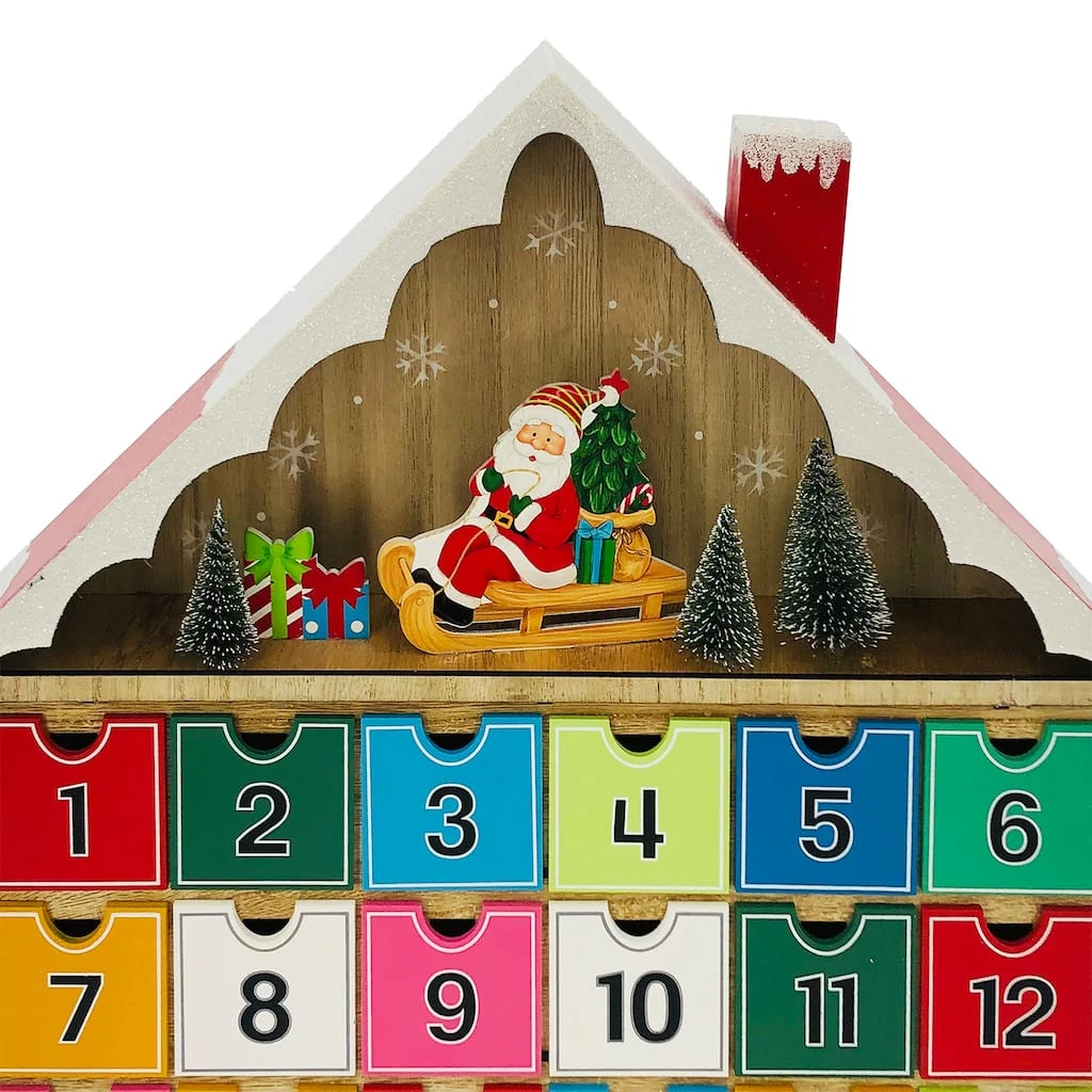 Top 10 💯 18.75" Christmas Advent House Decoration by Ashland® 😉 4 Top 10 💯 18.75" Christmas Advent House Decoration by Ashland® 😉 - Image 2
