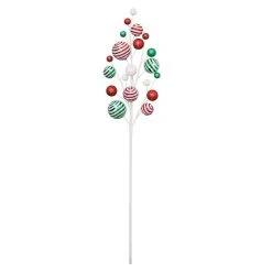 Top 10 🔔 Red, Green & White Mini Ball Ornament Spray by Ashland® 💯