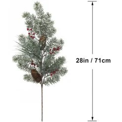 Best deal ⌛ Iced Pine Leaf, Pinecone & Berry Stem by Ashland® 😍 7 Best deal ⌛ Iced Pine Leaf, Pinecone & Berry Stem by Ashland® 😍 -Ashland Shop 10701271 3