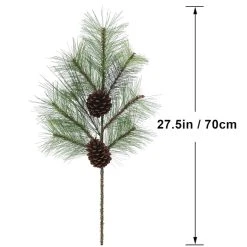 Flash Sale 💯 Pine Leaf & Pinecone Spray Stem by Ashland® 🧨 -Ashland Shop 10701275 3