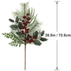 Promo ✨ Pine Leaf Stem with Holly Berries by Ashland® 🎉 7 Promo ✨ Pine Leaf Stem with Holly Berries by Ashland® 🎉 -Ashland Shop 10701282 3