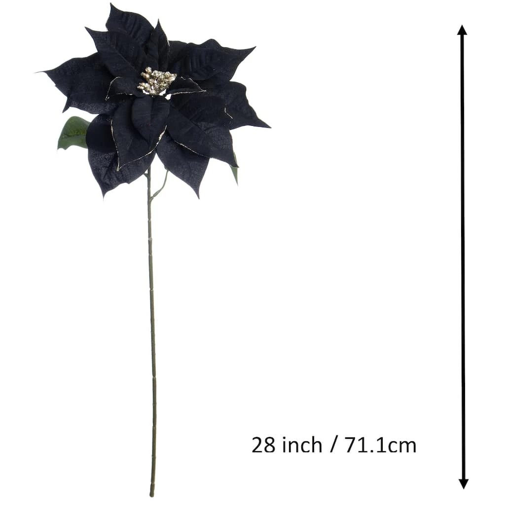 Budget π Black Poinsettia Stem by Ashland® π 5 Budget π Black Poinsettia Stem by Ashland® π - Image 3