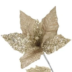 Cheap 🤩 Jewel Champagne Poinsettia Stem by Ashland® ✔️ -Ashland Shop 10701344 3