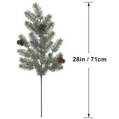 Best reviews of 🎉 Snowy Pinecone & Pine Leaf Stem by Ashland® 🥰 -Ashland Shop 10701361 3