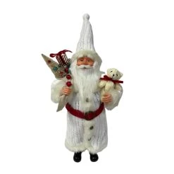 Flash Sale 🛒 16" Santa with Teddy Bear Decoration by Ashland® 🌟