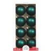 Cheap ⌛ 8ct. 2.5" Matte Dark Green Glass Ball Ornaments by Ashland® 👏 -Ashland Shop 10701620 1