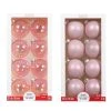 Brand new 💯 Assorted 8ct. 2.5" Light Pink Glass Ball Ornaments by Ashland® 🛒 -Ashland Shop 10701624 1