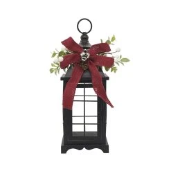 Cheapest ❤️ 11.8" Black Lantern with Red Bow by Ashland® ⌛