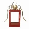 Coupon 😉 13.5" Red & Gold Gift Box Lantern by Ashland® ⌛ -Ashland Shop 10701725 1