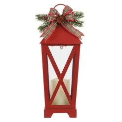 Brand new 😉 16" Red LED Candle Lantern with Greenery by Ashland® ⭐