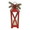 Top 10 💯 13" Red LED Candle Lantern with Greenery by Ashland® 💯 -Ashland Shop 10701729 1
