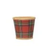 Discount ✔️ 6" Plaid Bamboo Print Pot by Ashland® 🎁 -Ashland Shop 10701752 1