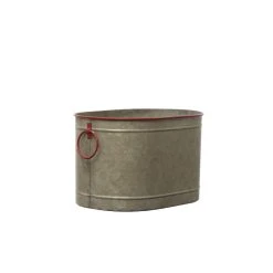 Discount π 12" Oval Merry Christmas Galvanized Metal Bucket by Ashland® β¨ 7 Discount π 12" Oval Merry Christmas Galvanized Metal Bucket by Ashland® β¨ -Ashland Shop 10701753 3