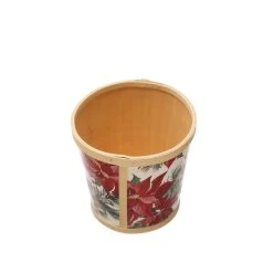 Wholesale ✨ 6" Poinsettia Bamboo Print Pot by Ashland® ⌛ -Ashland Shop 10701754 3