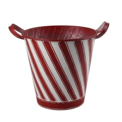 Best deal 👏 15" Medium Red Stripe Galvanize Bucket by Ashland® 💯