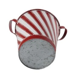 Best deal 👏 15" Medium Red Stripe Galvanize Bucket by Ashland® 💯 -Ashland Shop 10701816 6