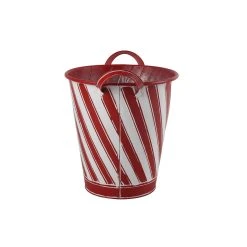 Promo 🔔 12.5" Small Red Stripe Galvanize Bucket by Ashland® ⌛ -Ashland Shop 10701817 2