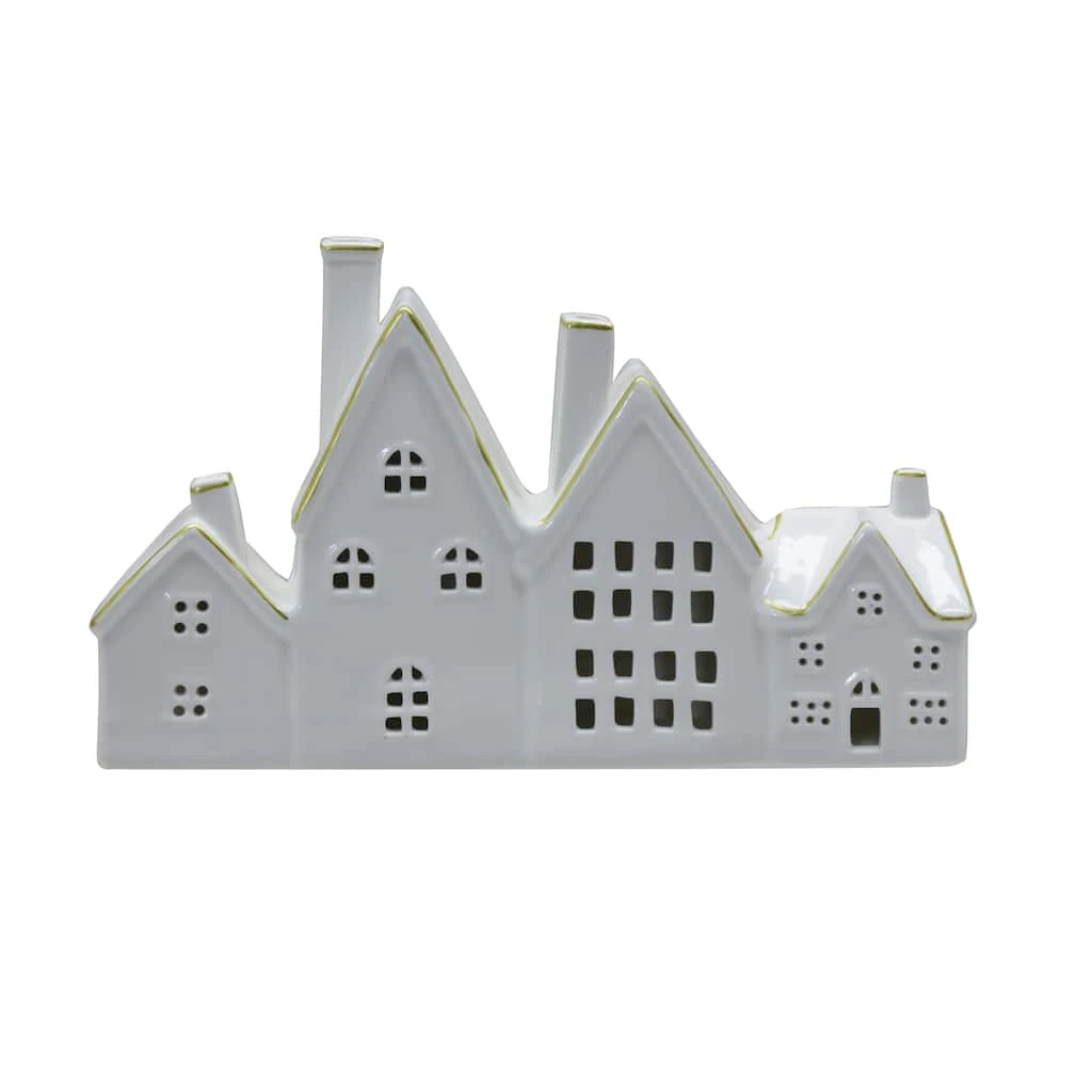 Discount ๐ฅ 11.6" Ceramic LED House Candle Holder by Ashland® ๐ 3 Discount ๐ฅ 11.6" Ceramic LED House Candle Holder by Ashland® ๐