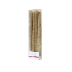 Cheapest 😉 10" Textured Gold Taper Candles by Ashland®, 4ct. 🎉 -Ashland Shop 10701833 4