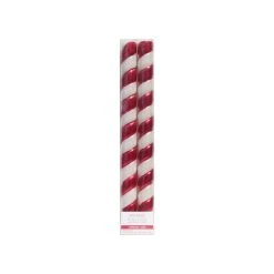 Wholesale 🥰 10" Candy Cane Stripe Taper Candles by Ashland® ⌛