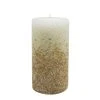 Budget 🤩 3" x 6" Champagne Beaded Pillar Candle by Ashland® 🤩 -Ashland Shop 10701845 1