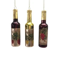 Cheap 💯 Assorted Glass Wine Bottle Ornament by Ashland® ✨