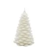 Cheap 😀 4" x 6.5" White Christmas Tree Candle by Ashland® 💯 -Ashland Shop 10701952 1