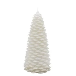 Best reviews of ✔️ 4.5" x 10" White ❄ Christmas Tree Candle by Ashland® ✨