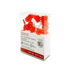 Best Pirce 😍 18ct. Poinsettia LED Crafting Lights by Ashland® 🔔 -Ashland Shop 10701965 5