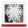 Cheapest 🌟 9" White Glitter Snowflake Multicolor Light Projector Tree Topper by Ashland® ❤️ -Ashland Shop 10701971 1