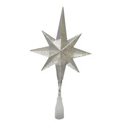 Outlet ⌛ 14" Silver Lighted Star of Bethlehem Tree Topper by Ashland® 😀