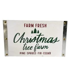 Discount ✔️ Large Christmas Tree Farm Crate by Ashland® 👍