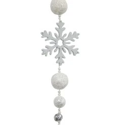 Flash Sale 💯 6ft. White Snowflake & Ball Garland by Ashland® 🔔