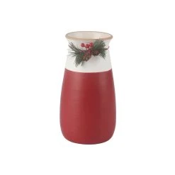 Best deal 💯 9.1" Red & White Holly Vase by Ashland® 💯